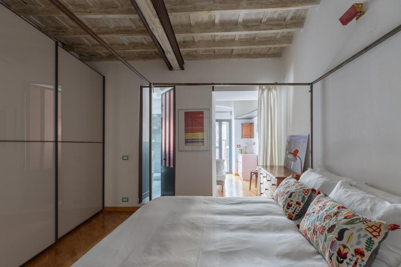 Ferienwohnung Iflat Colorful And Wood Near The Synagogue Rom Exterior foto